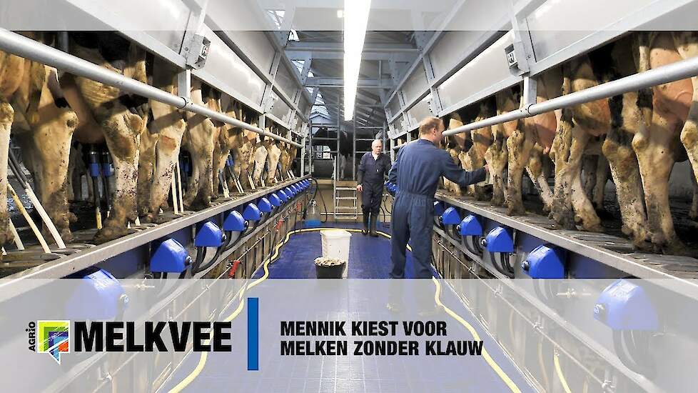 Mennik kiest voor melken zonder klauw