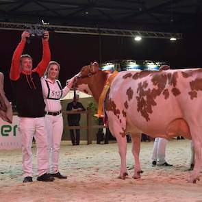 Het algemeen kampioenschap bij de roodbonten was voor Twente Dairies Apple José 1. Voor Harry Tijhuis was het na de overwinning van Twente Dairies José 2 op de NRM, de tweede keer binnen een jaar dat hij het algemeen kampioenschap op een nationale show op