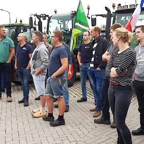 Achterhoekse boeren klaar om richting Nijmegen te rijden