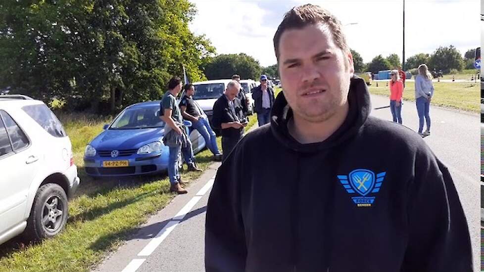 Mick Tinga uit Bant over boerenprotest in Bilthoven en langzaamaanactie op snelweg