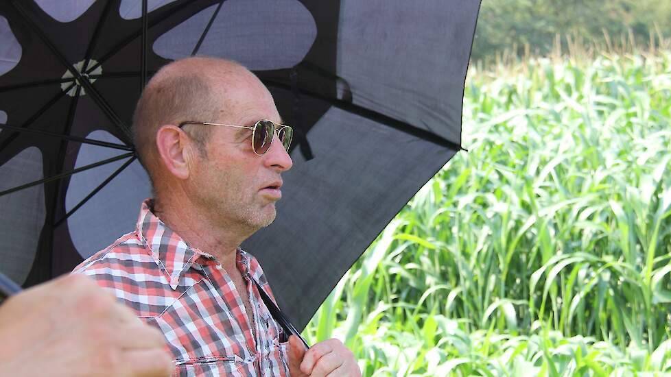 's Middags waren er mensen die de hitte trotseerden, 's avonds waren er echter beduidend meer boeren die meededen aan de veldtocht.