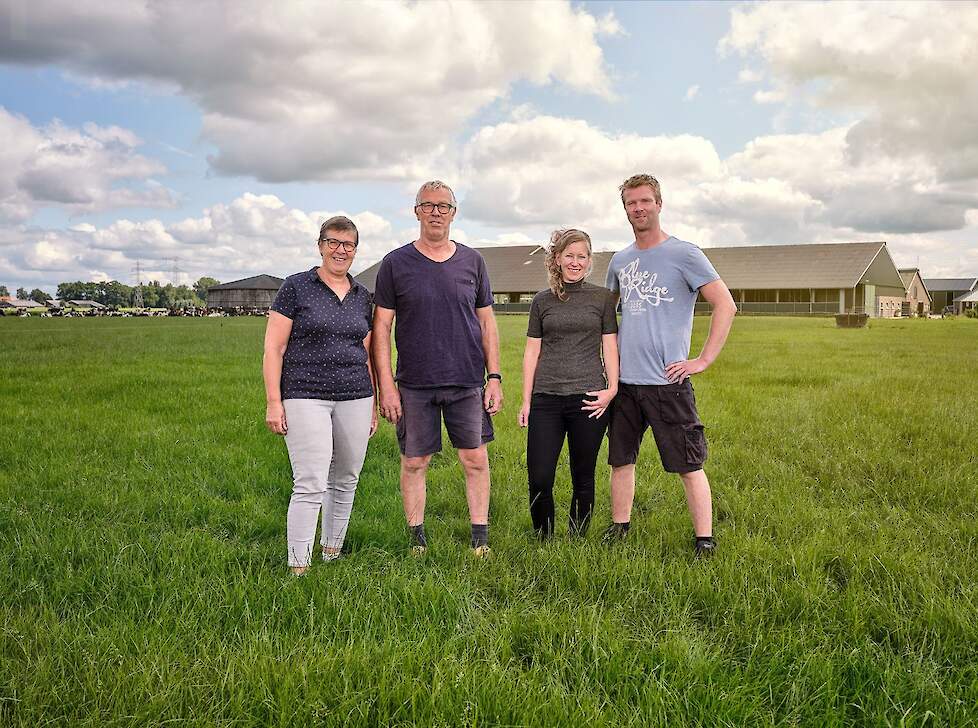 Anneke, Anton, Kim en Ton Groot Roessink