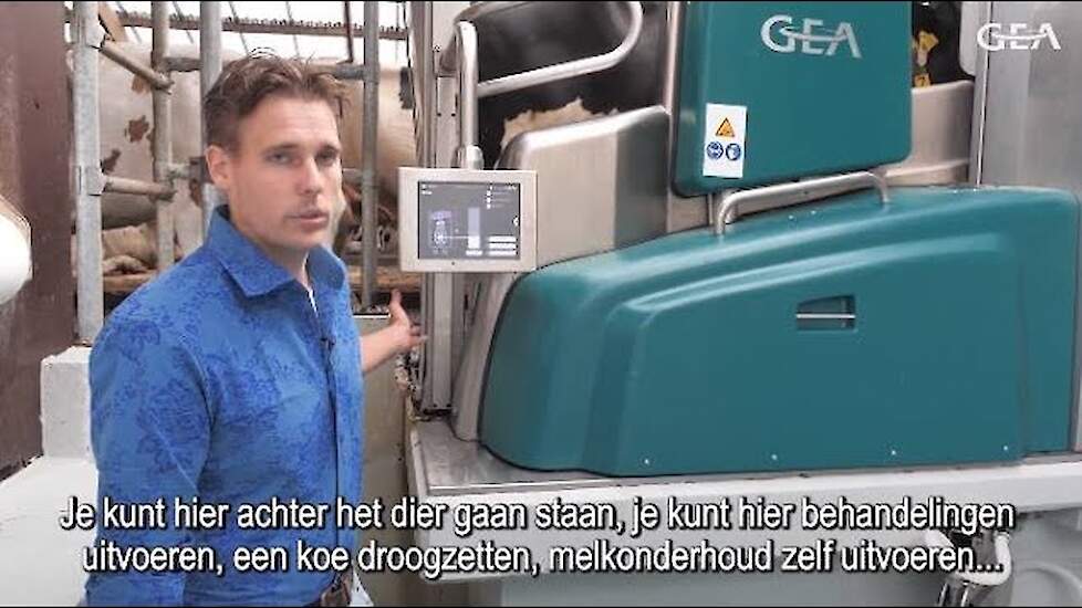 GEA Dairy Farming - Maarten Rosink over het automatisch melken met de GEA DairyRobot R9500 melkrobot
