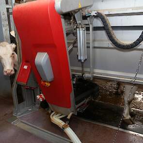 In de oude situatie molk de familie van Eck in een 2 x 3 open tandem melkstal. Overgang naar de robot ziet de familie dan ook als een stap vooruit.