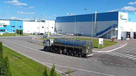 FrieslandCampina verkocht haar Russische productielocatie in Stupino in mei vorig jaar aan de Duitse zuivelonderneming Ehrmann.