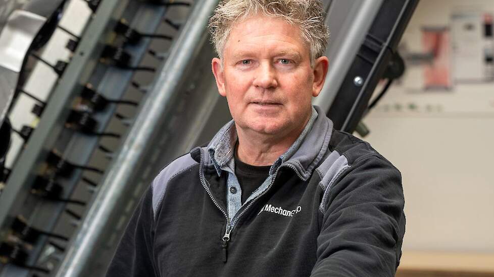 Robert Jansen, technisch adviseur hooibouwwerktuigen bij de Mechan Groep.