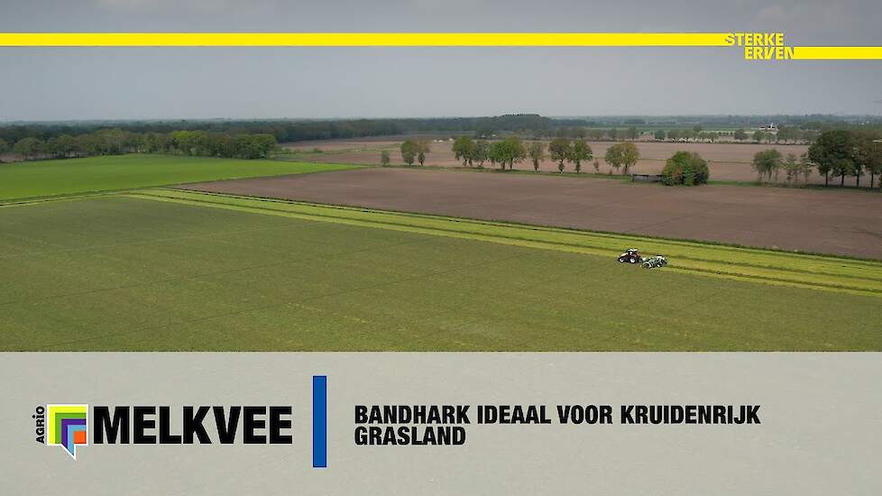 Bandhark ideaal voor kruidenrijk grasland