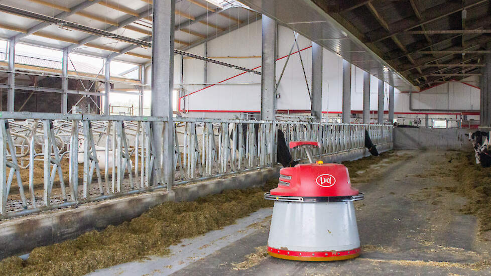 Lely Juno automatische voeraanschuifrobot