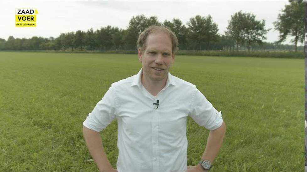 Kruidenrijk grasland en klaver inzaaien. Grasspecialist Tom Niehof geeft advies.