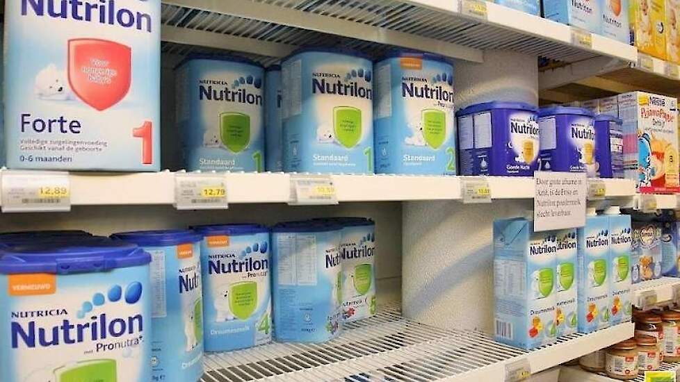 Nutrilon, een bekend merk van Nutricia.