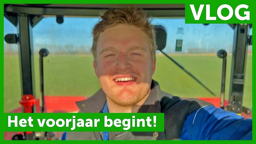 Het voorjaar begint! - Robin's vlog #16 - Vloggende jonge boeren