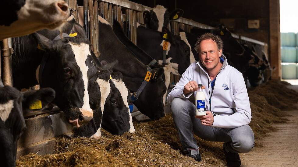 Matthijs Baan met zijn prijswinnende product.