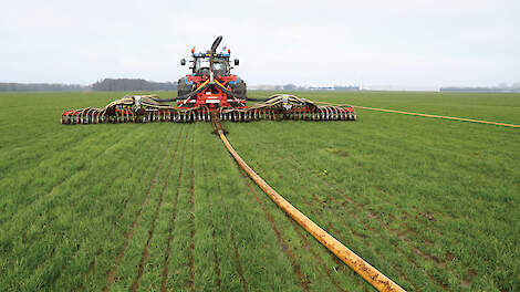 Er mag steeds minder rundveedrijfmest worden aangewend. Nauwkeurig werken wordt daardoor steeds belangrijker.