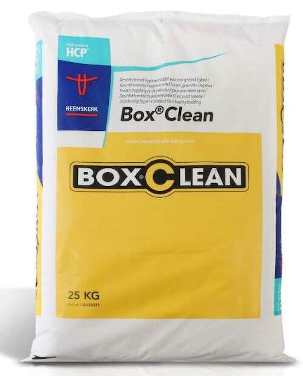 BoxClean verkrijg in 25 kg of Bigbag 1250 kg