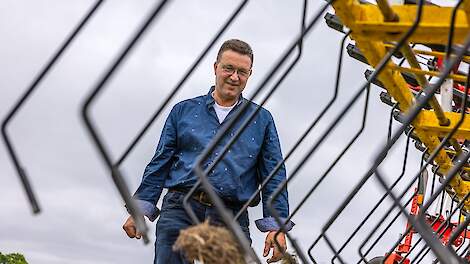 Albert Jan deelt zijn kennis.