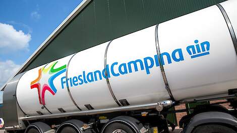 FrieslandCampina begint het nieuwe jaar met een melkprijsdaling, garantieprijs januari zakt 1,35 euro