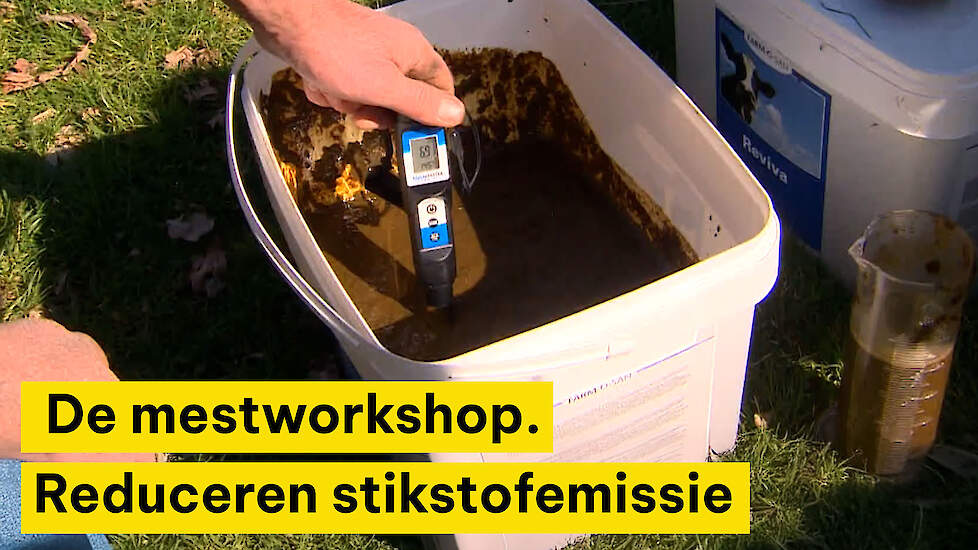 Reduceren stikstofemissie. De mestworkshop - Schoonhoven Producties