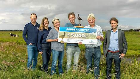 Gouden Grutto voor familie Mulder uit Vlist