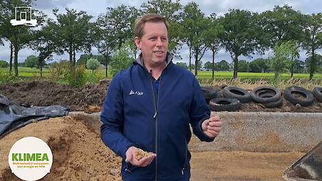 André de Groot uit Laren gaat in op klimaatadaptatie op zijn bedrijf in het project KLIMEA.