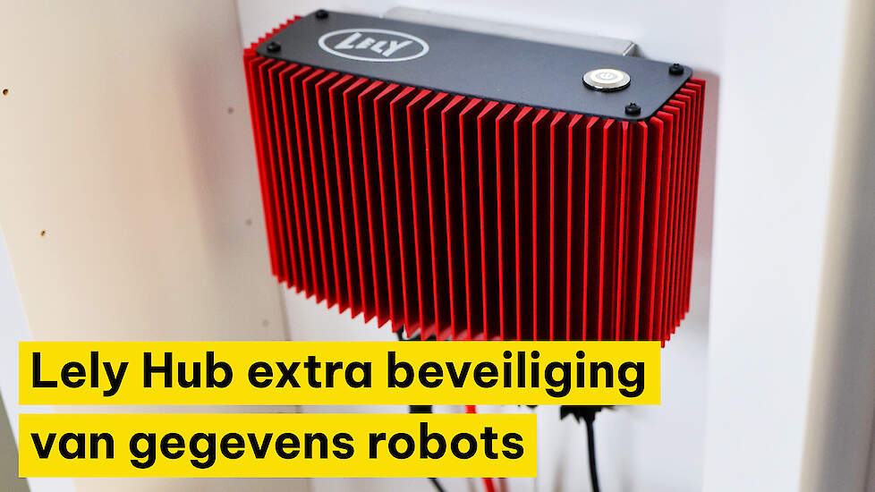 Lely Hub extra beveiliging van gegevens robots