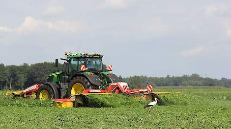 Krimp landbouwareaal heeft zich in 2024 doorgezet