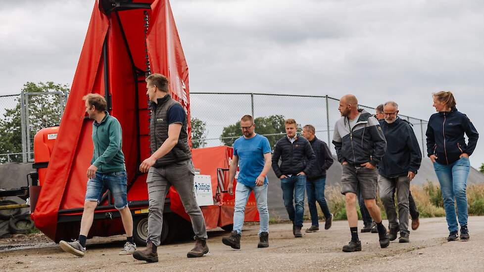 Tussen de rondes door wordt er gewisseld