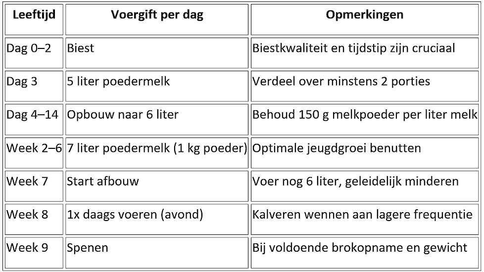 Voerschema Melkfles/Melktaxi: het ideale dagschema