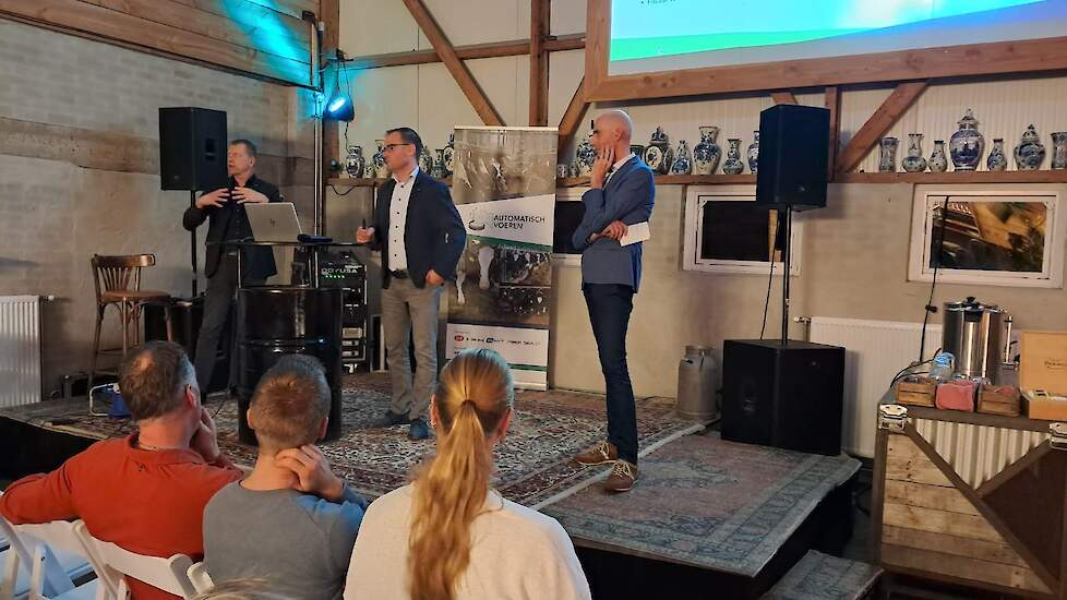 Presentatie over de financiële kant van automatisch voeren.