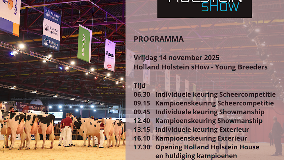 Het programma van vrijdag 14 november.