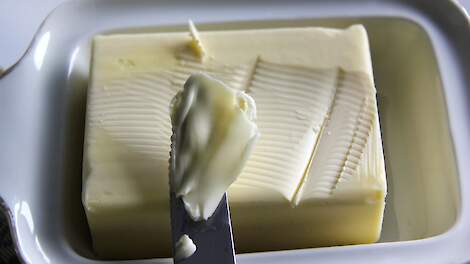 Opnieuw forse daling waarde verse boter