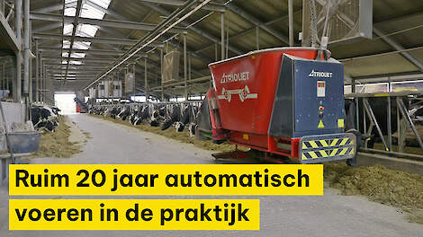 Petter voert al twintig jaar automatisch: ‘Het systeem voert, maar wij sturen het’