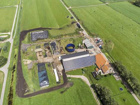 Bedrijf Sytze Zwaagstra in Nij Beets.