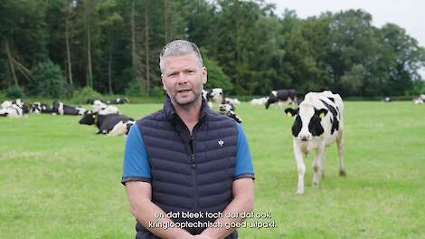 Melkveehouder Sander Fisser uit Silvolde over praktische maatregelen voor een lagere CO2-footprint.