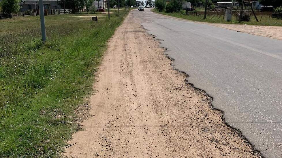 In dorpen zijn er snelheidscontroles.