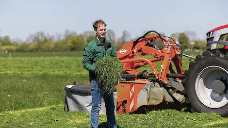 Melkveehouder Jeroen Beker stuurt op eiwit en efficiëntie: ‘Veel melk uit ruwvoer is de basis’