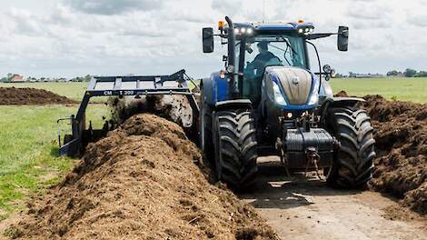Friese boeren vervangen 317.940 kg kunstmest door 11.340 ton compost