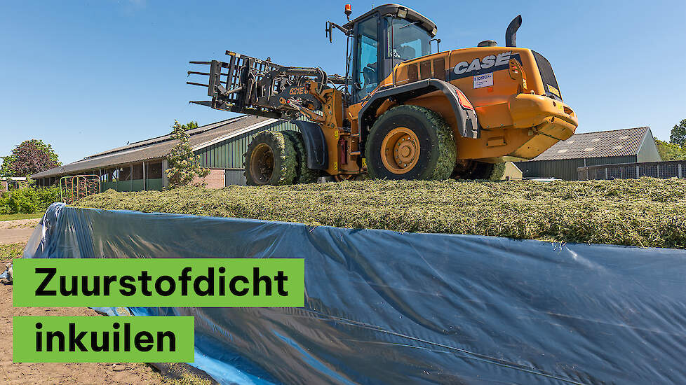 Zuurstofdicht inkuilen voor een goede conservering