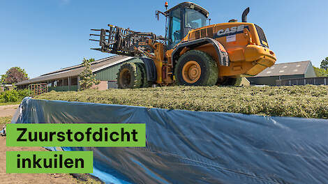 Zuurstofdicht inkuilen voor een goede conservering