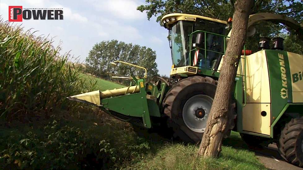 Mais hakselen met Krone Big X 650