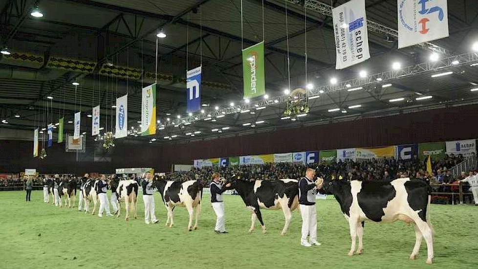 Er kwamen in totaal zeven dochters in de ring.
