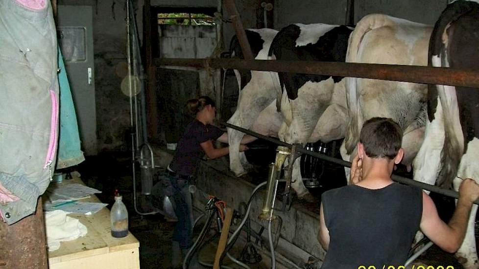 Melkput op de tweede huurplek.