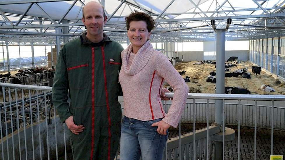 Ardy en Ivanka zijn nog de enige actieve melkveehouders in polder Oukoop.
