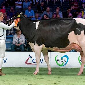 Jordandochter Topcross Grietje 324 van de familie Jacobi uit Garijp legde beslag op de 1C-positie.