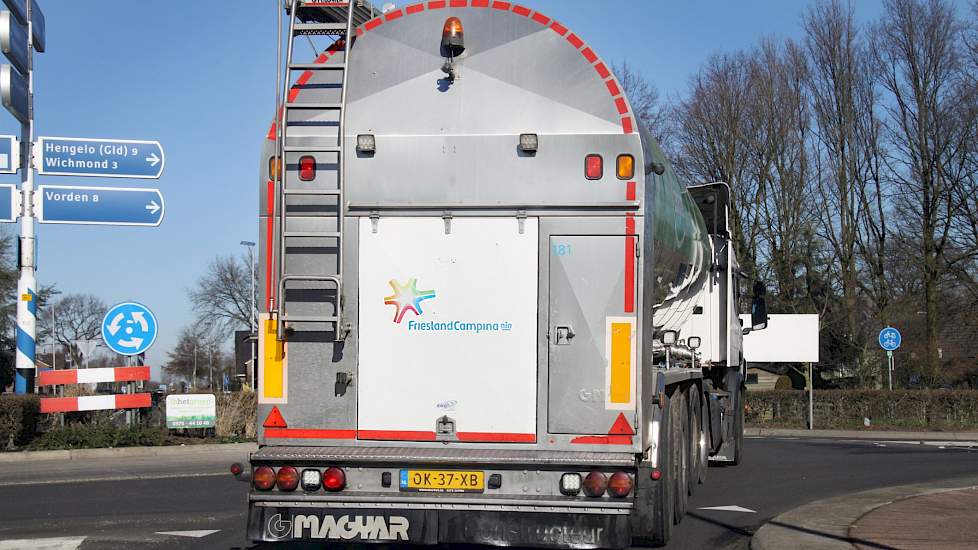 Melkaanvoer daalt na 3 maanden